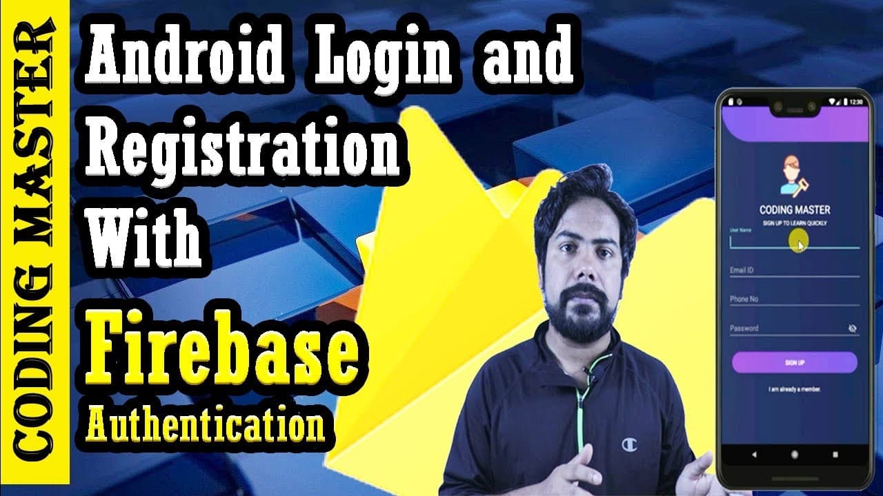 Android Email Password Login & Registration Using Firebase Password Authentication