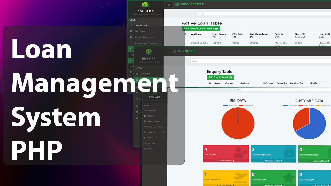 Online Loan Management System Php Source Code
