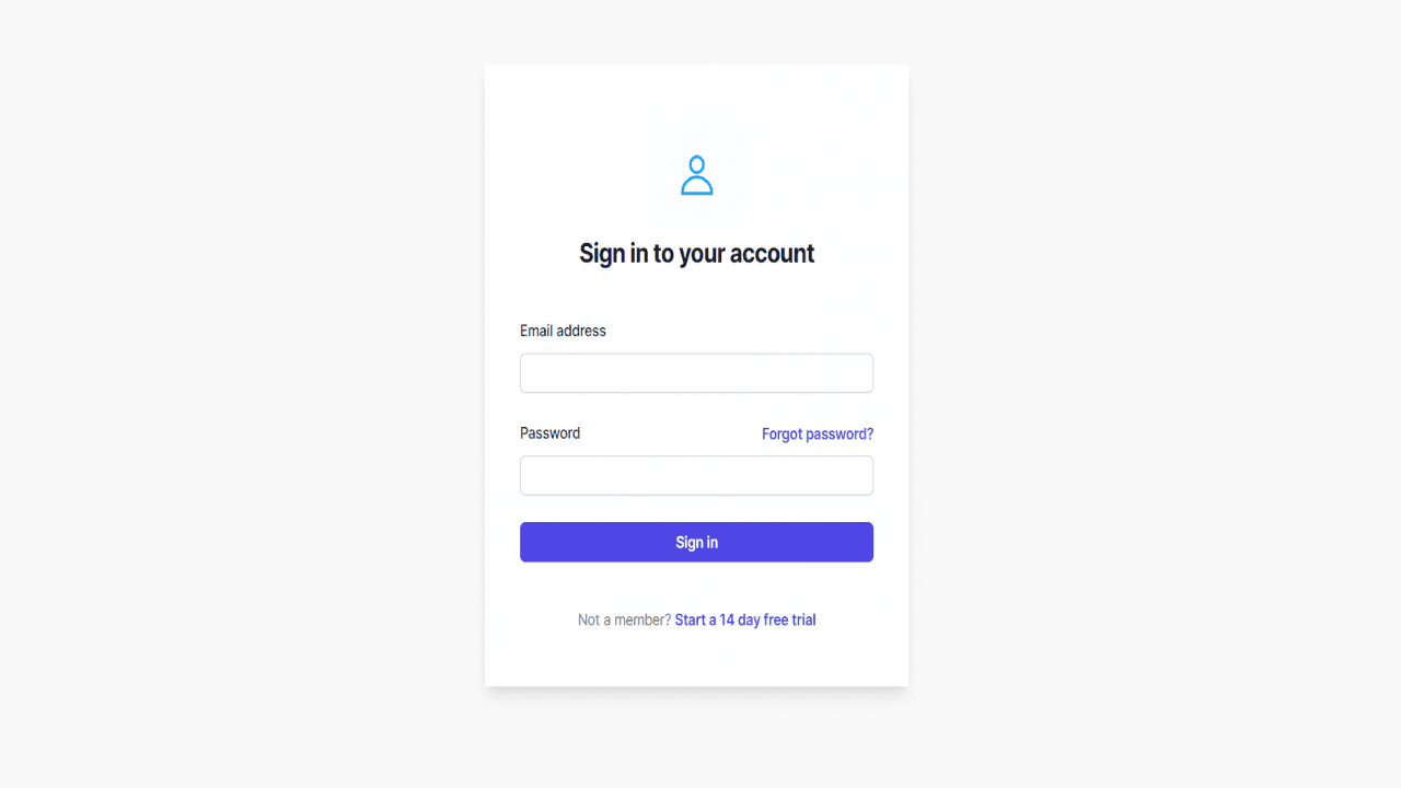 Sign In and Register Page UI in Next.js with Tailwind CSS