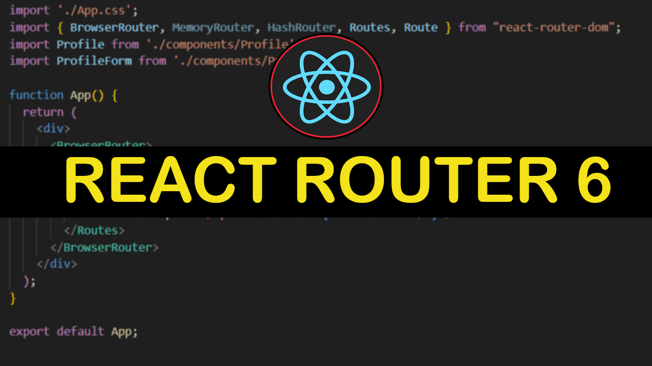 Set up React Router 6 HashRouter BrowserRouter MemoryRouter