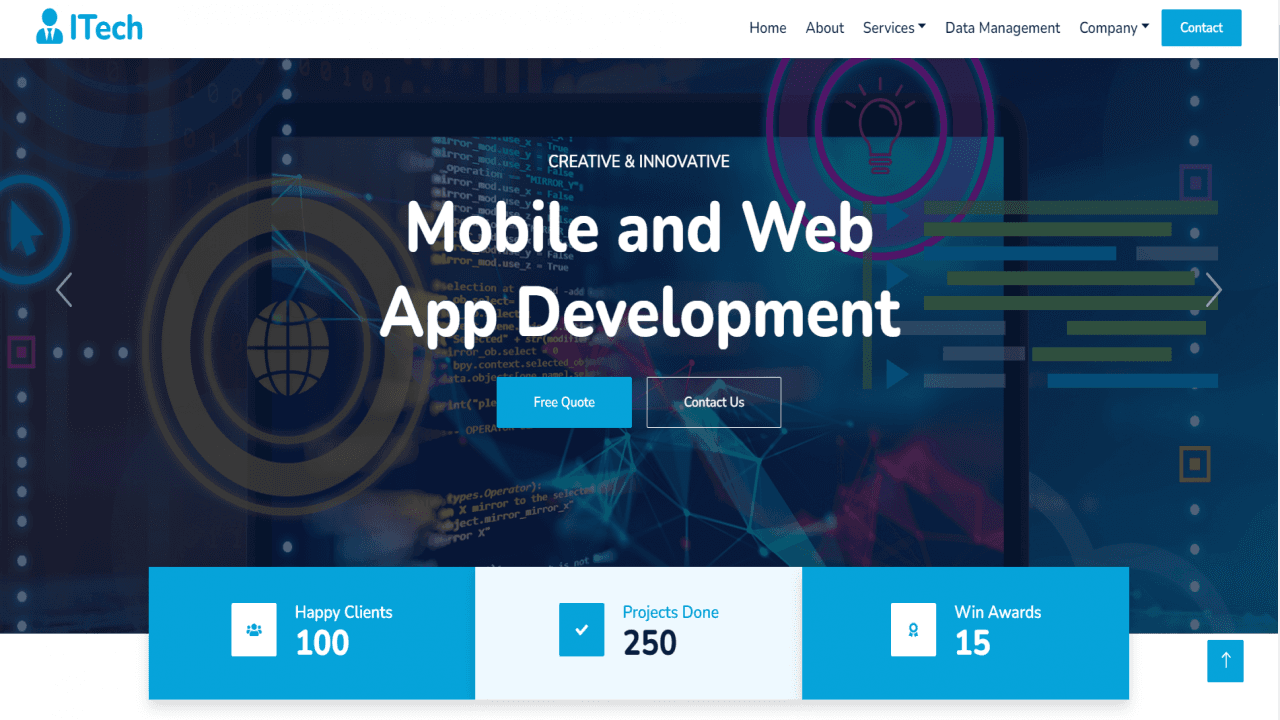 Download Website Template on Bootstrap 5 - Software and IT Company