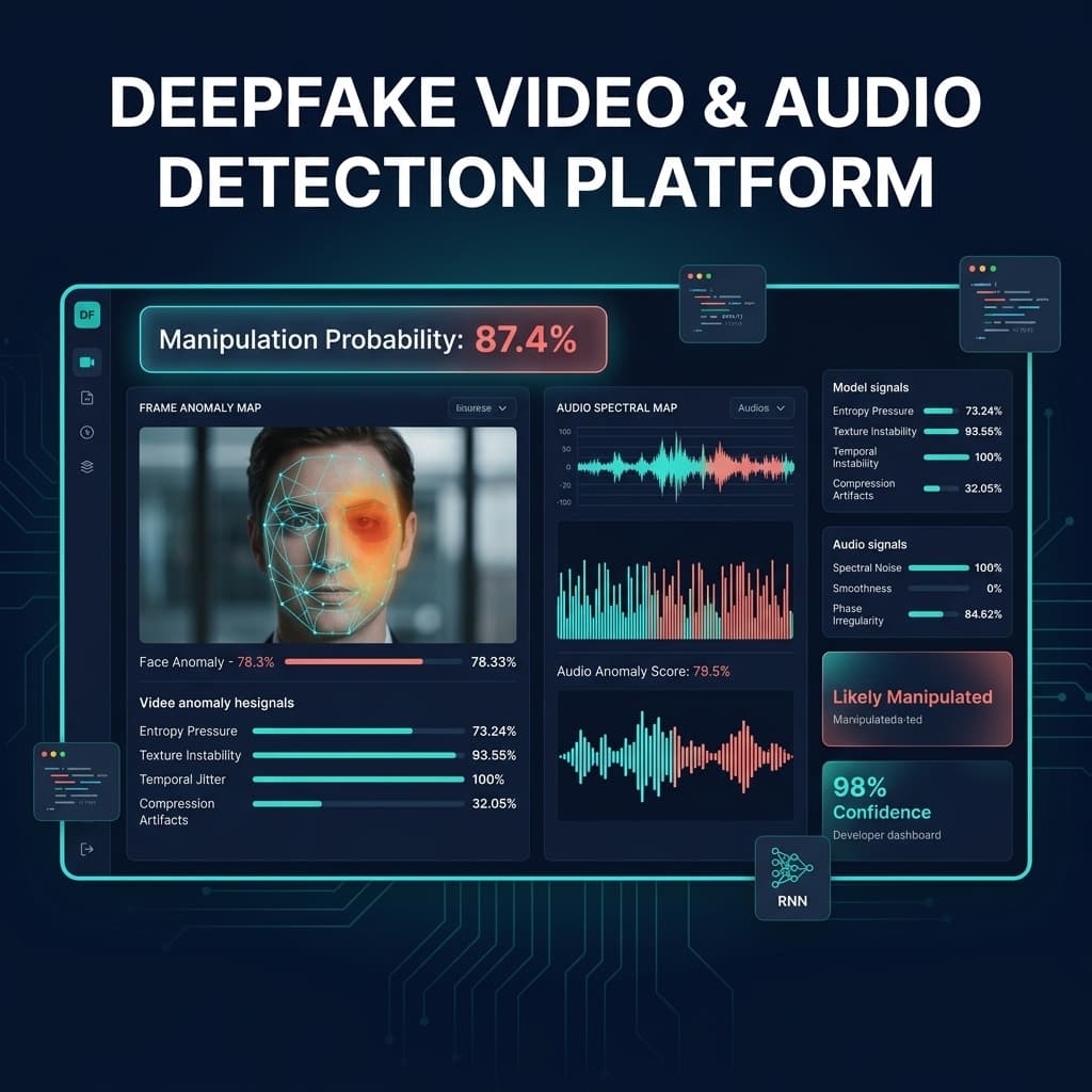 Deepfake Video & Audio Detection Platform