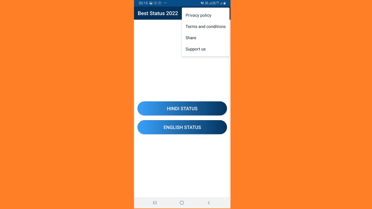 Android Status & Quotes App Source Code Snapshot