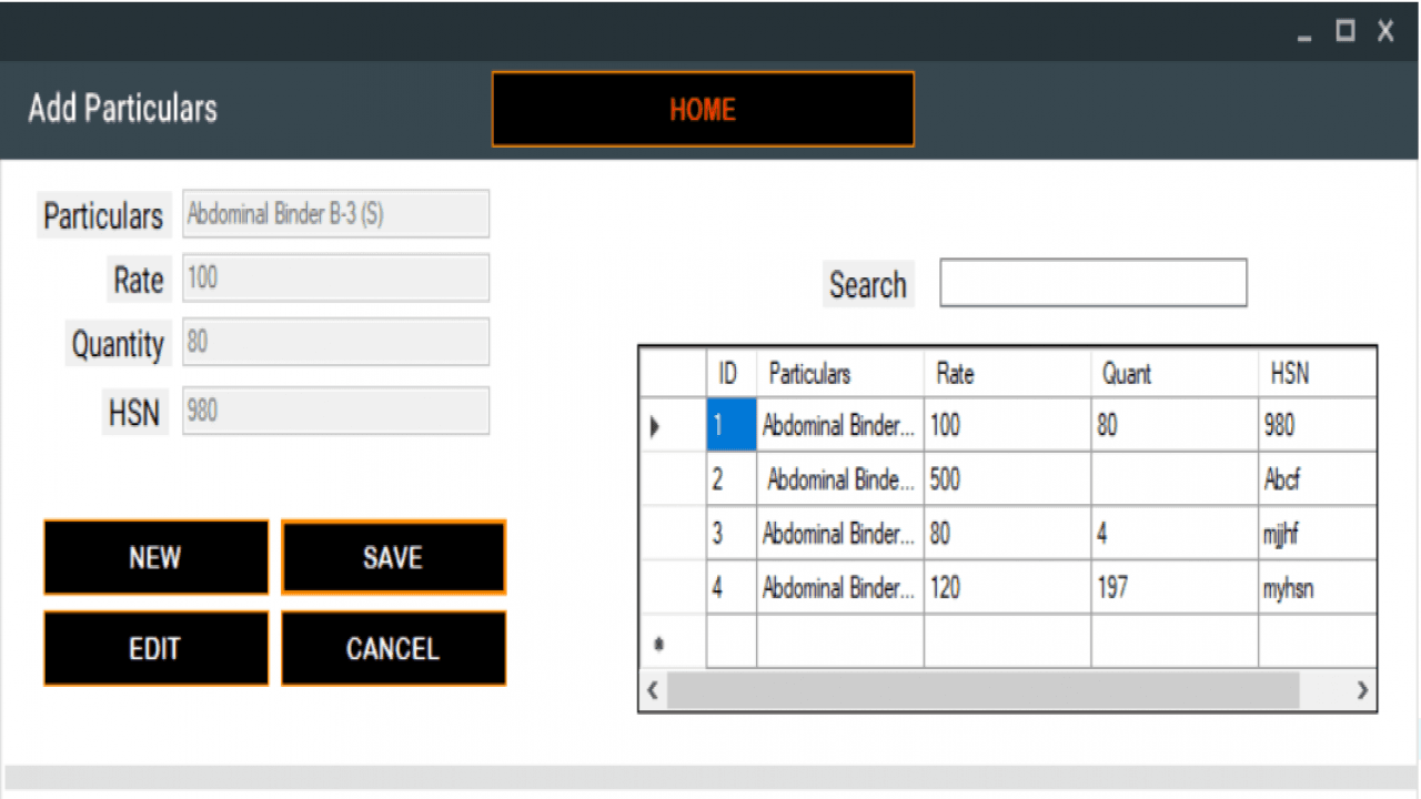 Medical Billing Software Source Code (C# Desktop Application) Snapshot