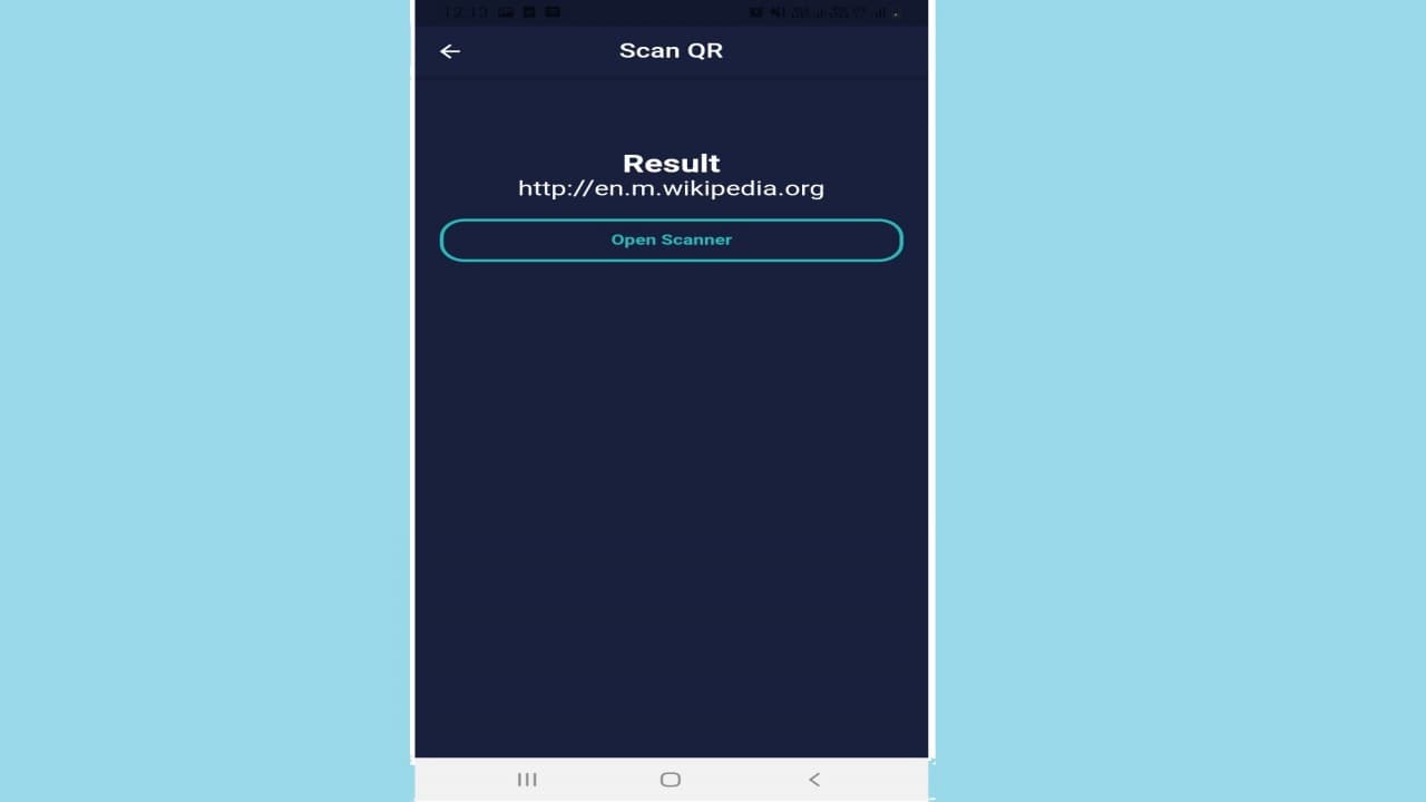QR Code Scanner in Flutter | Free Source Code Snapshot