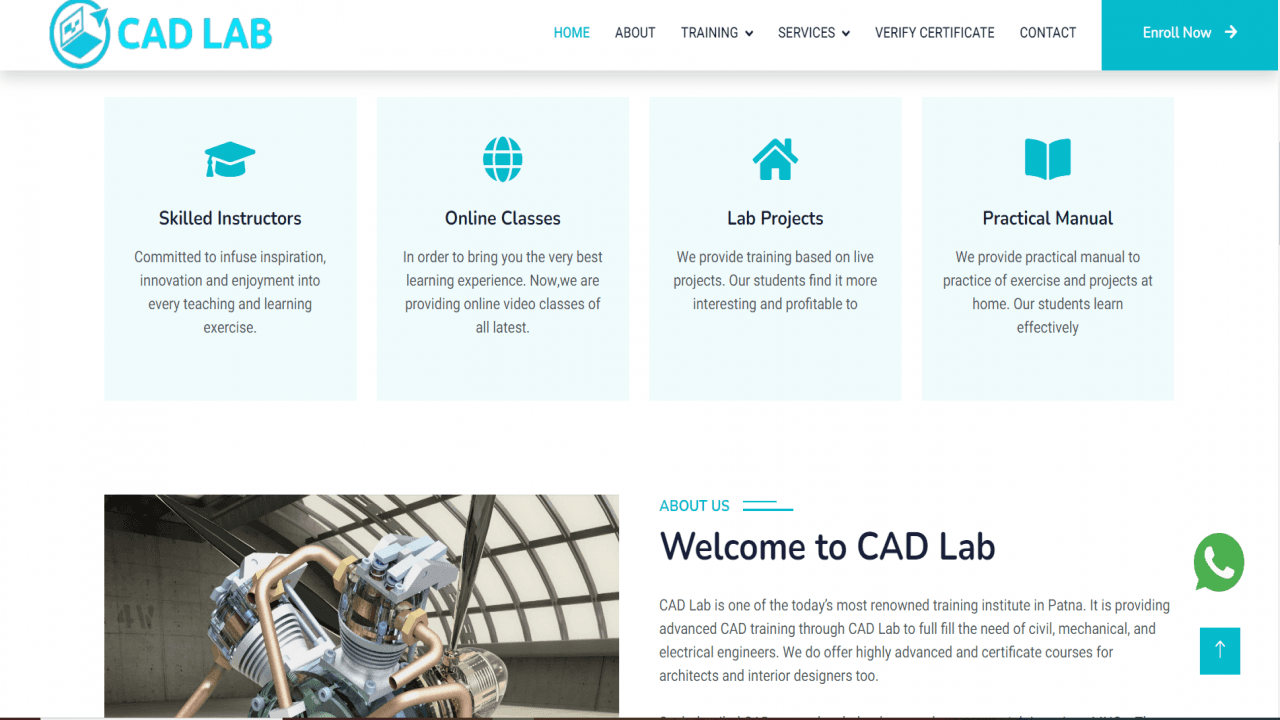 Download Coaching Website Template on Bootstrap and PHP Snapshot