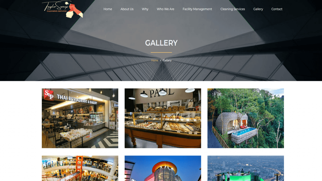 Download Free & Responsive Facility Management Website Template Snapshot