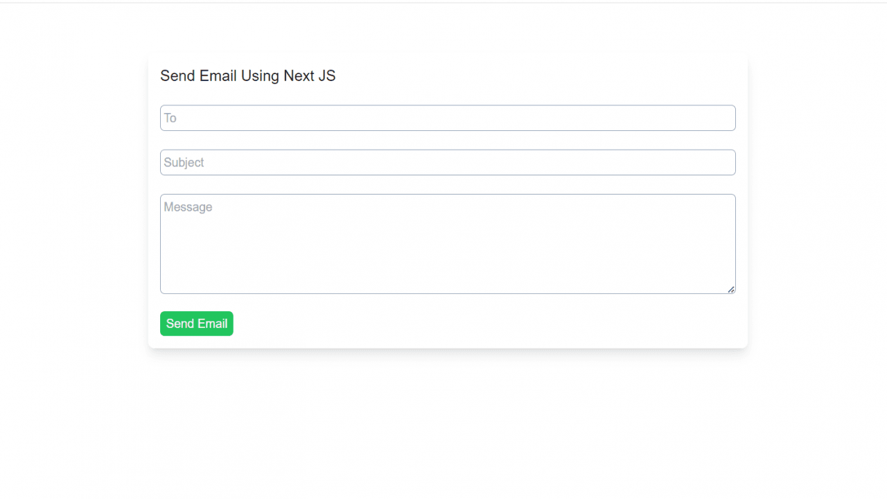 How to Send Emails in Next.js: Step-by-Step Guide Snapshot