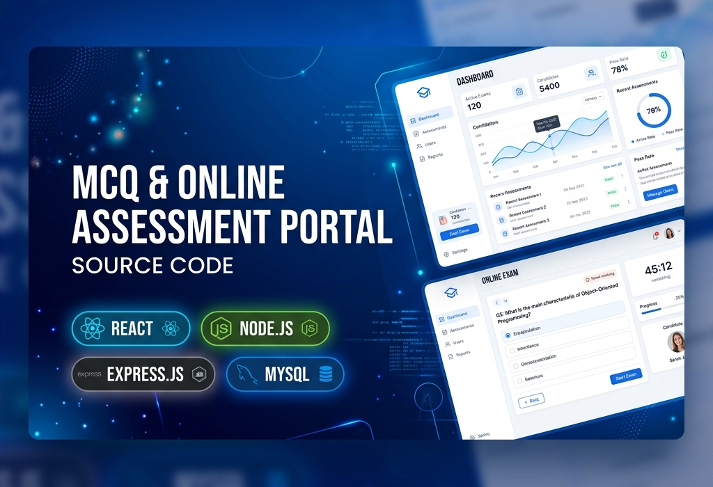 Online MCQ Assessment & Examination Portal
