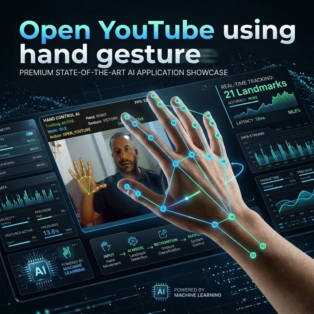 AI-Powered Contactless Hand Gesture Control System